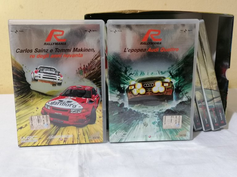 Rallymania Cofanetto 16 DVD sul Rally 2007 Colin McRae Lancia …