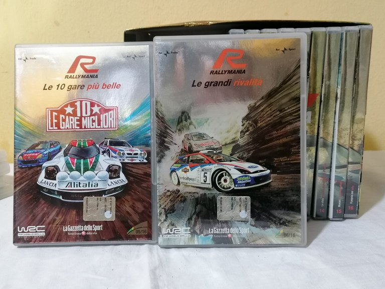 Rallymania Cofanetto 16 DVD sul Rally 2007 Colin McRae Lancia …