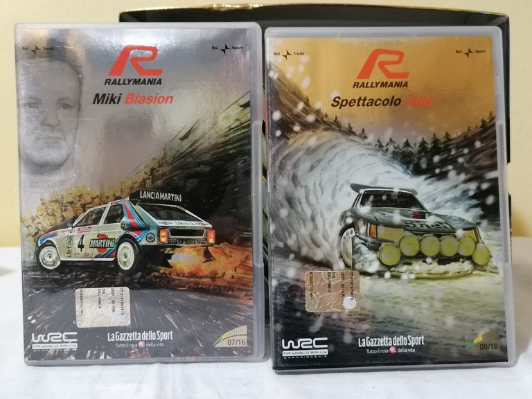 Rallymania Cofanetto 16 DVD sul Rally 2007 Colin McRae Lancia …