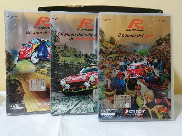 Rallymania Cofanetto 16 DVD sul Rally 2007 Colin McRae Lancia …