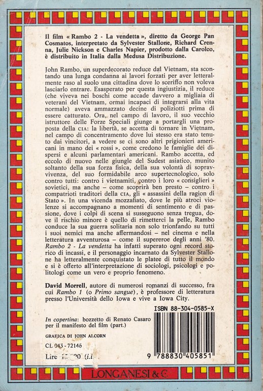 Rambo 2 : la vendetta : romanzo | Immagine Gallery 2