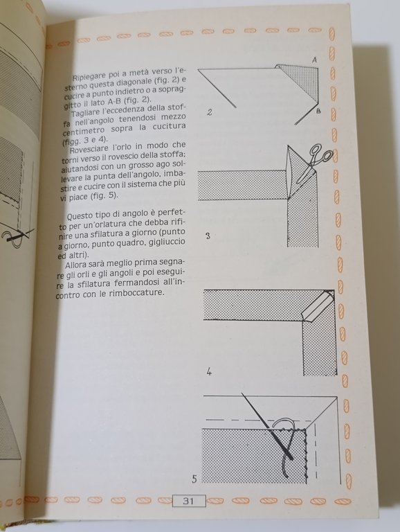 Ricamo, maglia e cucito
