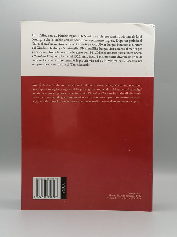 Ricordi Di Vita Lebenserinnerungen Biografia Alwin Berger Elise 9788897752721