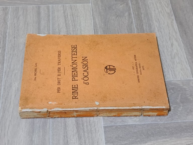 Rime Piemonteise d'Ocasion. Per drit e per traverss