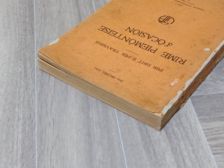 Rime Piemonteise d'Ocasion. Per drit e per traverss