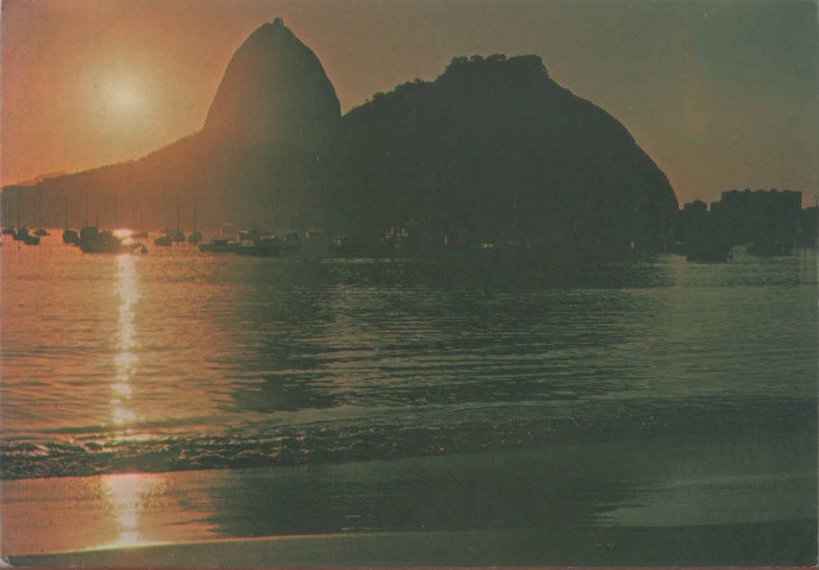 Rio de Janeiro. Amanhecer, Pao de Acucar. Viaggiata 1988 | Immagine principale