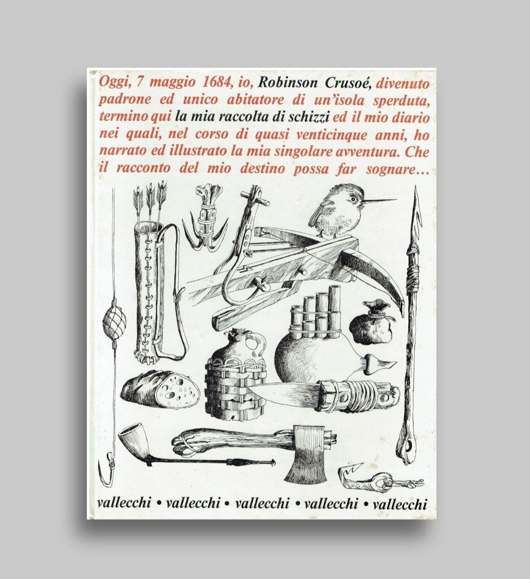 Robinson Crusoe. La mia raccolta di schizzi