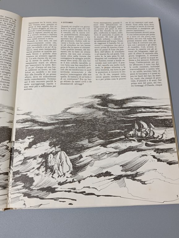 Robinson Crusoe. La mia raccolta di schizzi