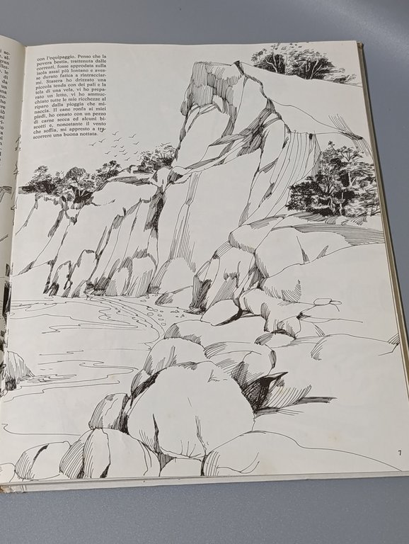 Robinson Crusoe. La mia raccolta di schizzi