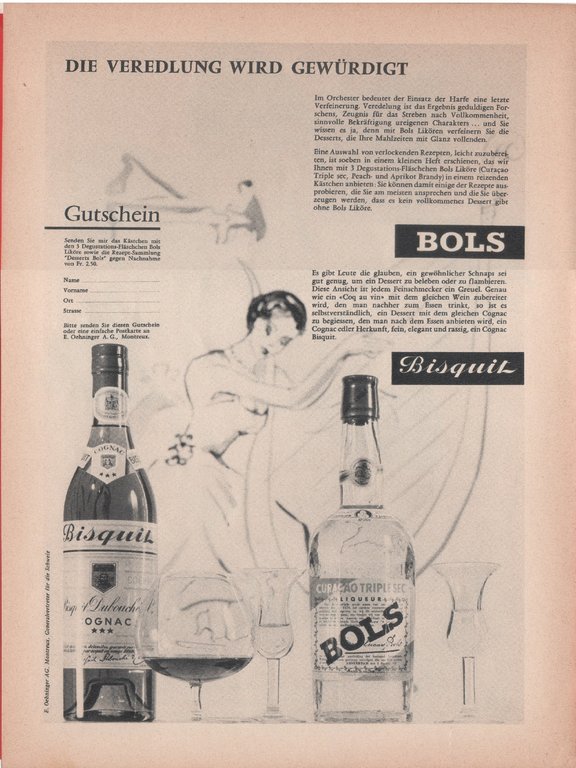 Roco Orange-Confiture/ Bols &amp; Bisquit. Advertising 1958, fronte/retro | Immagine Gallery 2