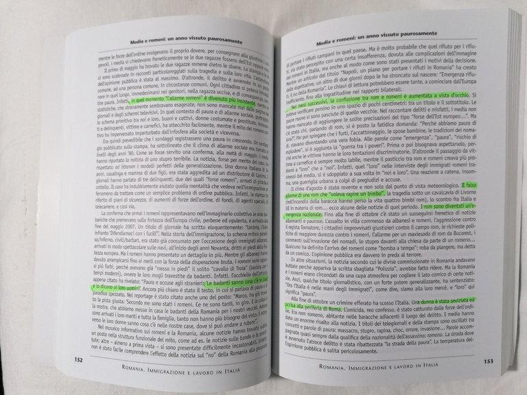 Romania. Immigrazioni e lavoro in Italia. Statistiche, problemi e prospettive