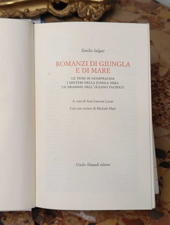 Romanzi di giungla e di mare. Le Tigri di Mompracem. … | Immagine Gallery 10