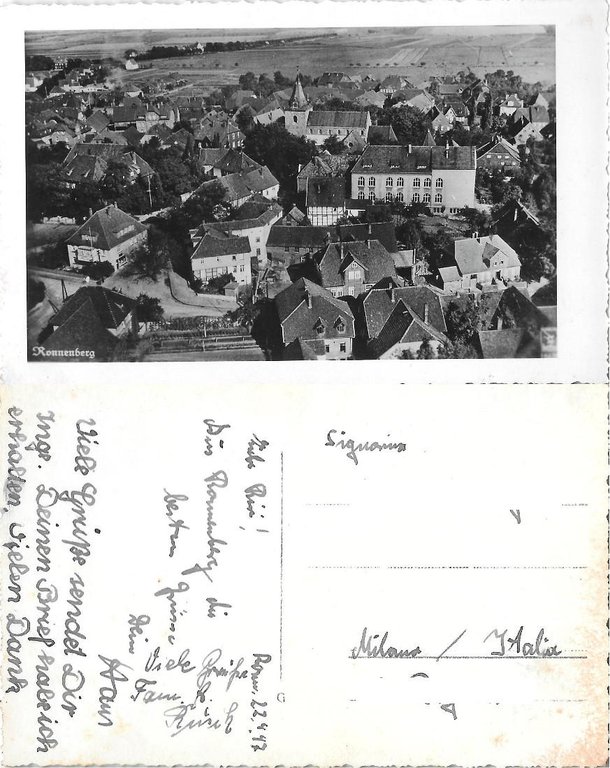 Ronnenberg. Viaggiata 1947