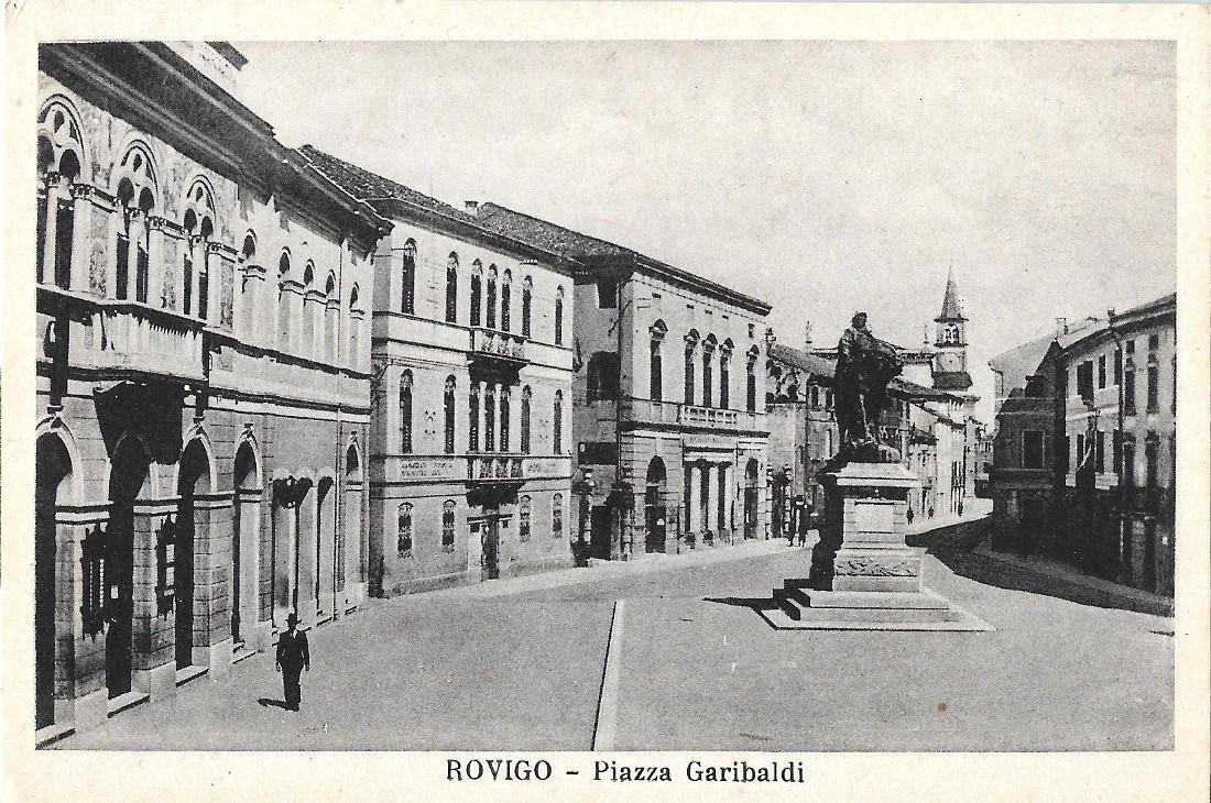 Rovigo. Piazza Garibaldi. Non viaggiata | Immagine principale