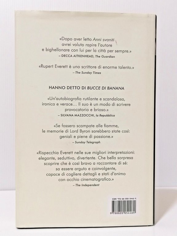 Rupert Everett Anni Svaniti Autobiografia 2013 Sperling Kupfer 9788873398967