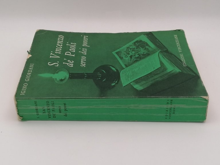 S. Vincenzo De' Paoli Servo Dei Poveri Libro Igino Giordani …
