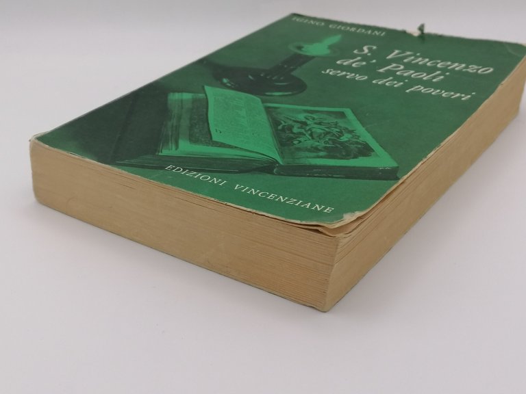 S. Vincenzo De' Paoli Servo Dei Poveri Libro Igino Giordani …