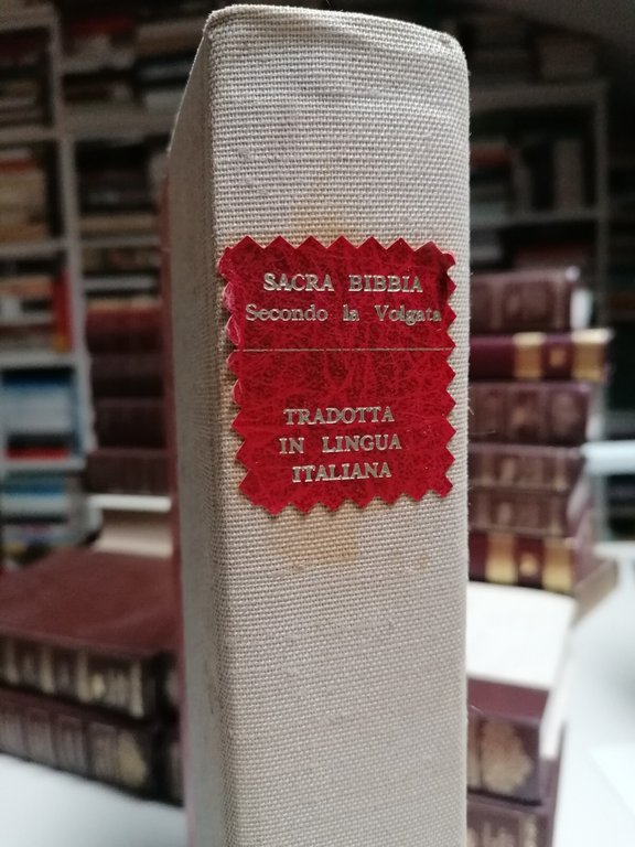 Sacra Bibbia Secondo La Volgata Tradotta da Antonio Martini Volume …