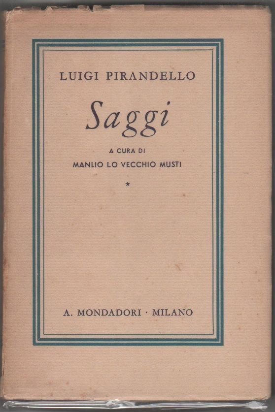 Saggi - L. Pirandello | Immagine principale