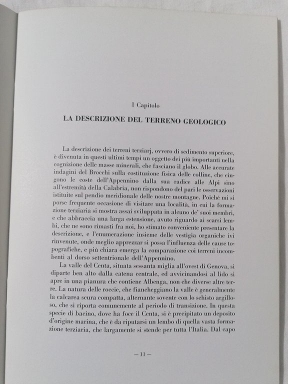 Saggio Geologico Sopra il Bacino Terziario di Albenga Ceriale 1982 …