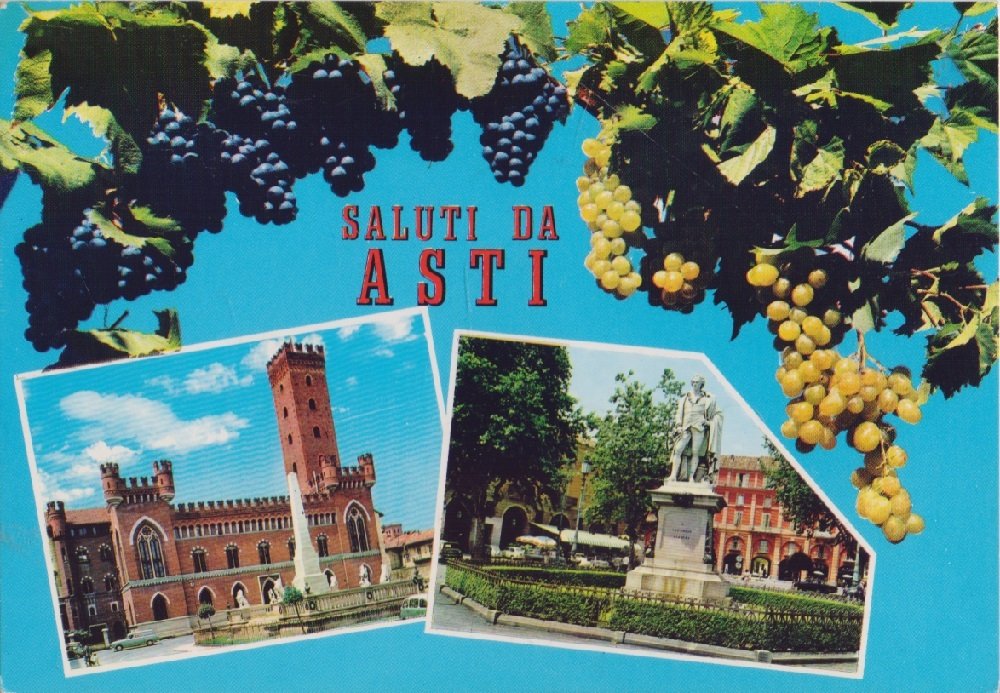 Saluti da Asti. Viaggiata 1995 | Immagine principale