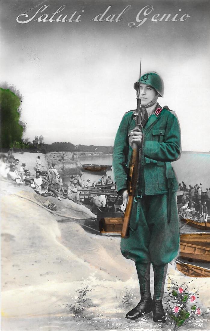 Saluti dal genio. Non viaggiata, originale 1941 (5203) | Immagine principale