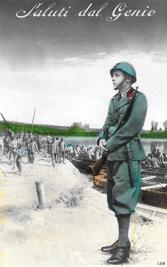 Saluti dal genio. Non viaggiata, originale 1941 (5206) | Immagine principale