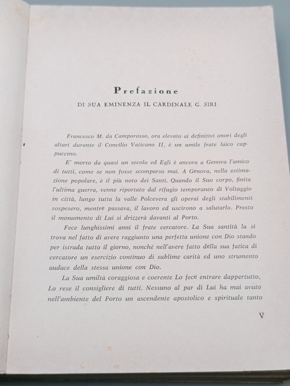 San Francesco Maria da Camporosso cappuccino