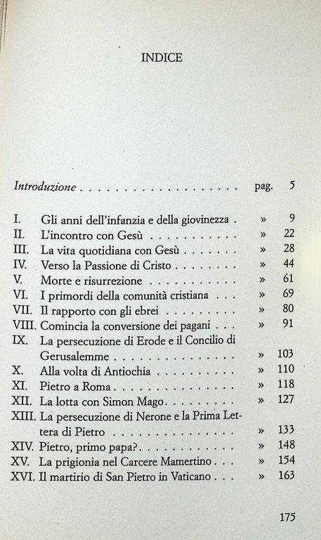 San Pietro un Uomo alla Ricerca di Dio Libro Tessore …