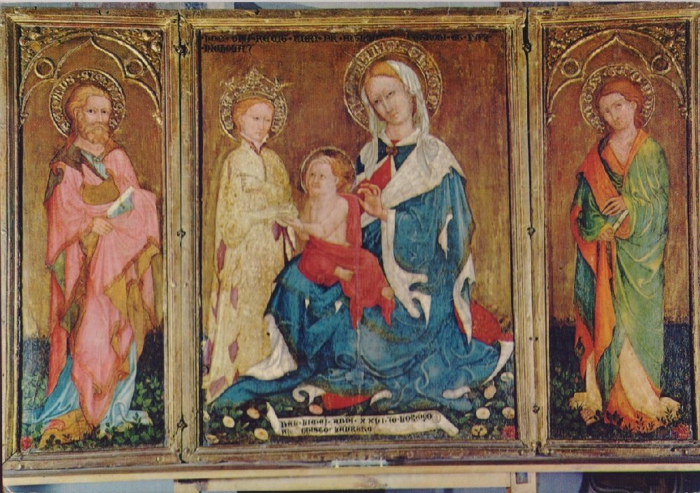 San Severino Marche. Sposalizio di S. Caterina (L. Salimbeni). Viaggiata … | Immagine principale