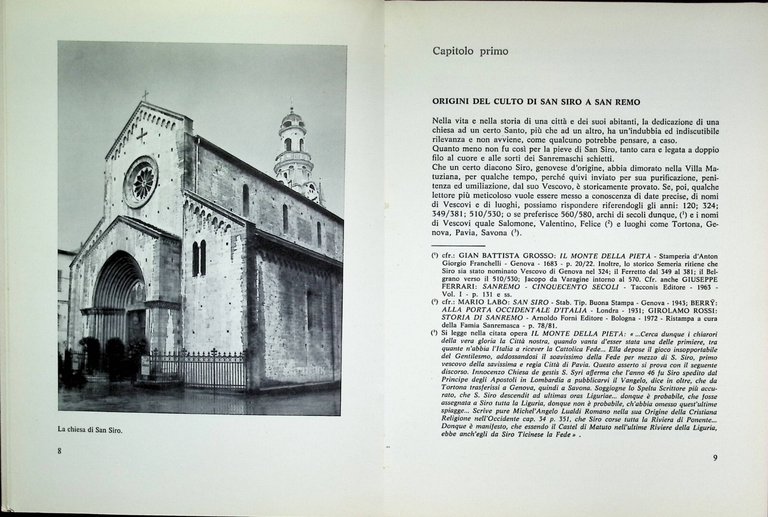 San Siro Storia Di Una Chiesa Libro Alessandro Mazzoni Sanremo … | Immagine Gallery 3