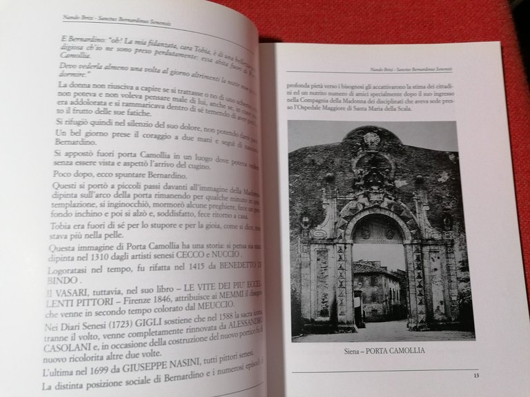 Sanctus Bernardinus Senensis - Libro Nando Brizi religione cristianesimo 2009