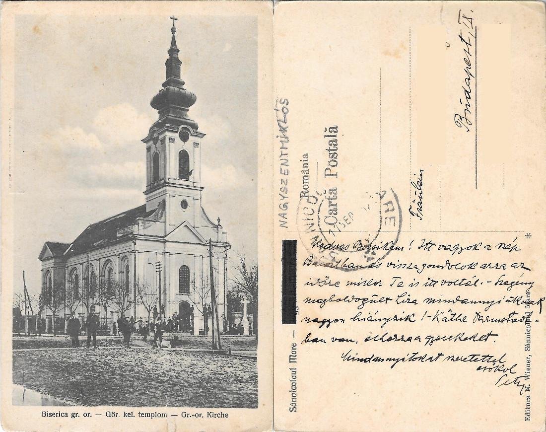 Sânnicolau Mare. Biserica gr. or. Viaggiata | Immagine principale