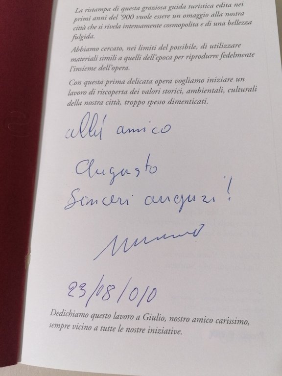 Sanremo Ai Primi Del 900 Libro Guida Turistica Pubblicità Cartina …