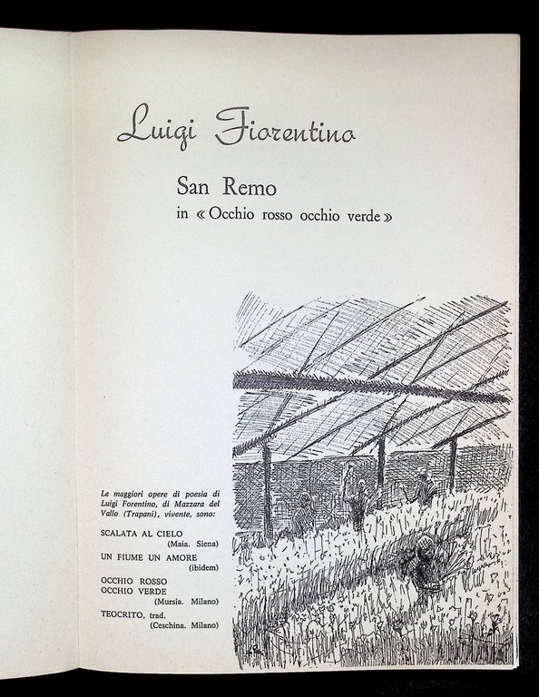 Sanremo Cantata nella Poesia Italiana Contemporanea Premio Gozzano Govoni Lauran