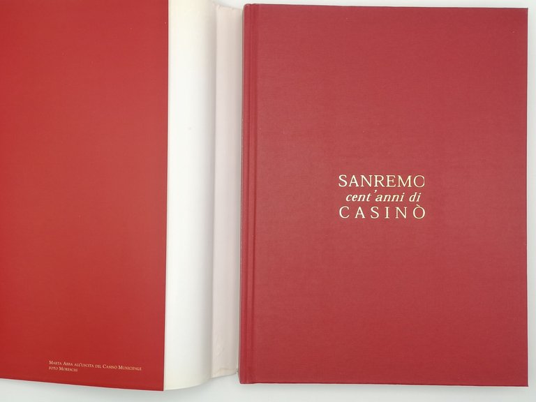 Sanremo Cent'anni di Casinò Libro Storia Del Casinò di Sanremo …