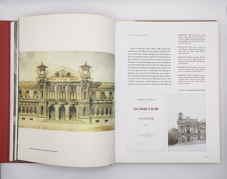 Sanremo Cent'anni di Casinò Libro Storia Del Casinò di Sanremo …