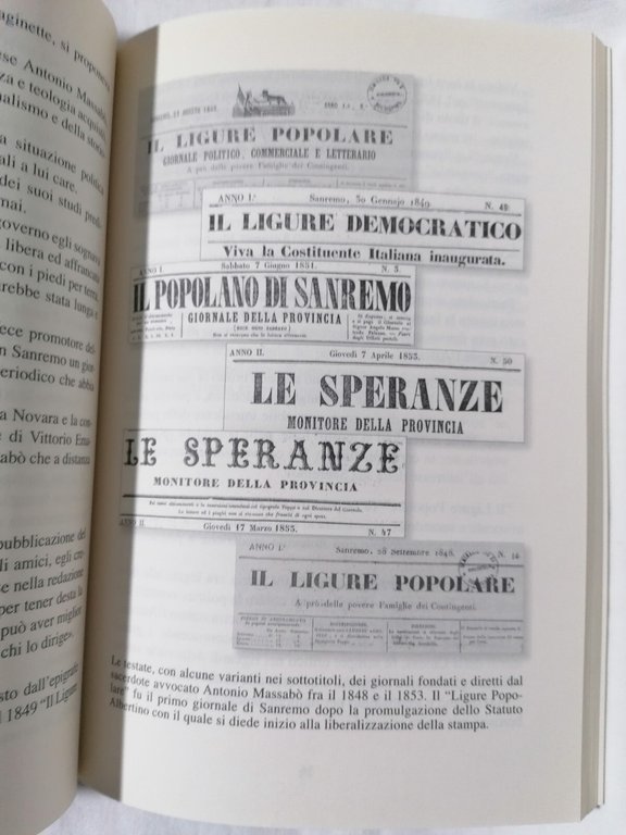 Sanremo Cronache Minime Libro Storico Aneddoti Roberto Colombo Philobiblon 2006