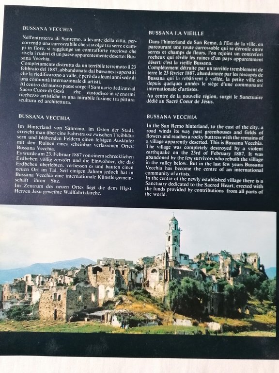 Sanremo E Il Suo Entroterra Libro Guida Turistica Illustrata Rara …