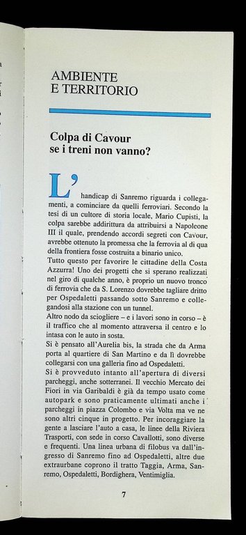 Sanremo. Guida Turistica Guide Gallery 1992 | Immagine Gallery 10