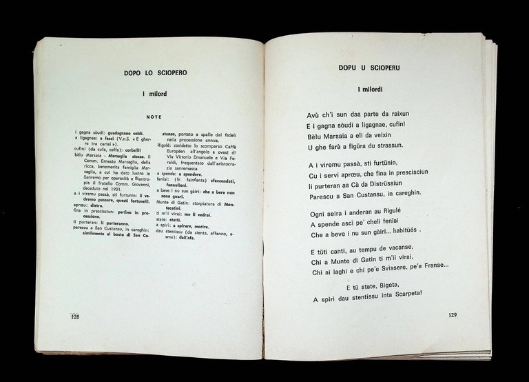 Sanremu du mei tempu Libro Vincenzo Jacono AUTOGRAFATO Storia Sanremo …