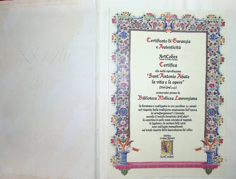 Sant'Antonio Abate La Vita e le Opere Libro di Pregio …