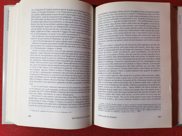 Sant'Ignazio di Loyola Libro biografia Ricardo Garcia Villoslada Edizioni Paolin