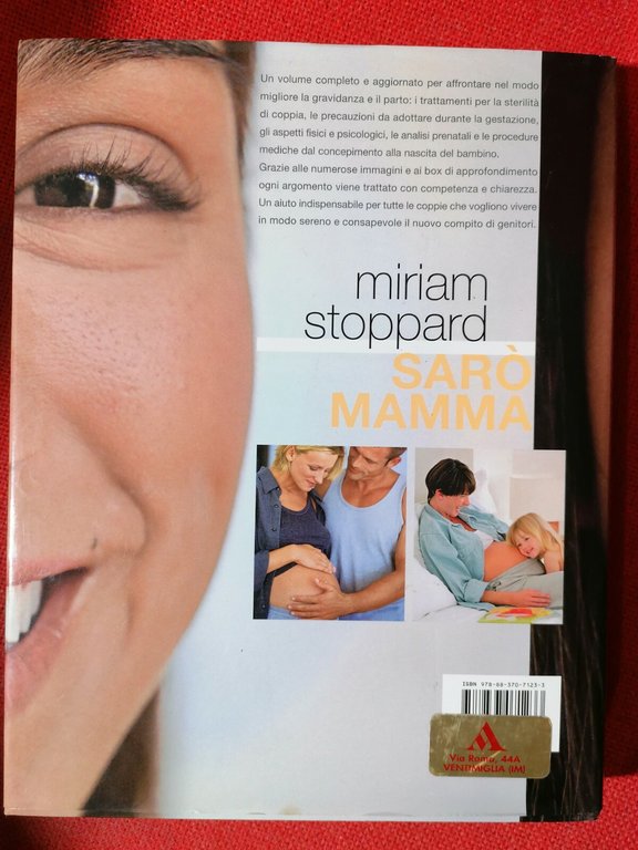 Sarò Mamma - Libro Miriam Stoppard Mondadori 2009 maternità nuova …