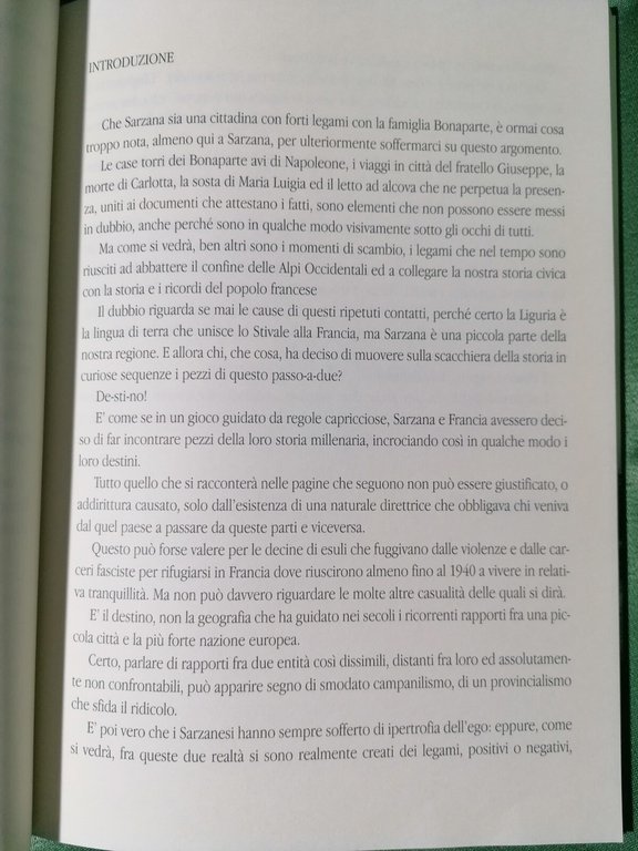 Sarzana e la Francia Libro Pino Meneghini Cronache di Destini …