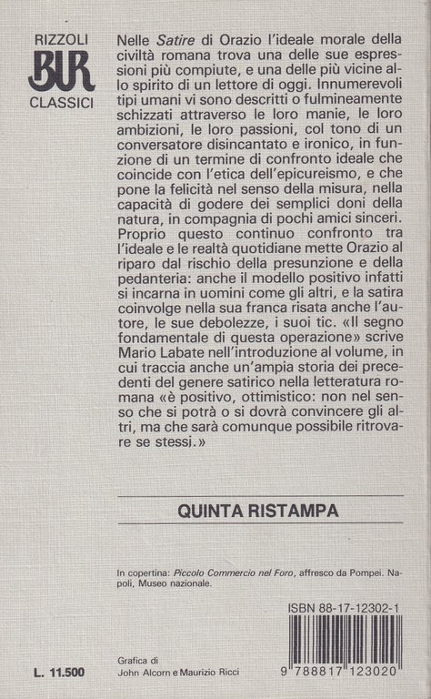 Satire. Testo latino a fronte | Immagine Gallery 2