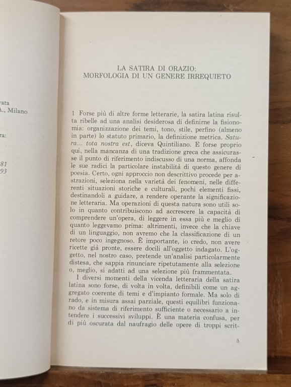 Satire. Testo latino a fronte | Immagine Gallery 7