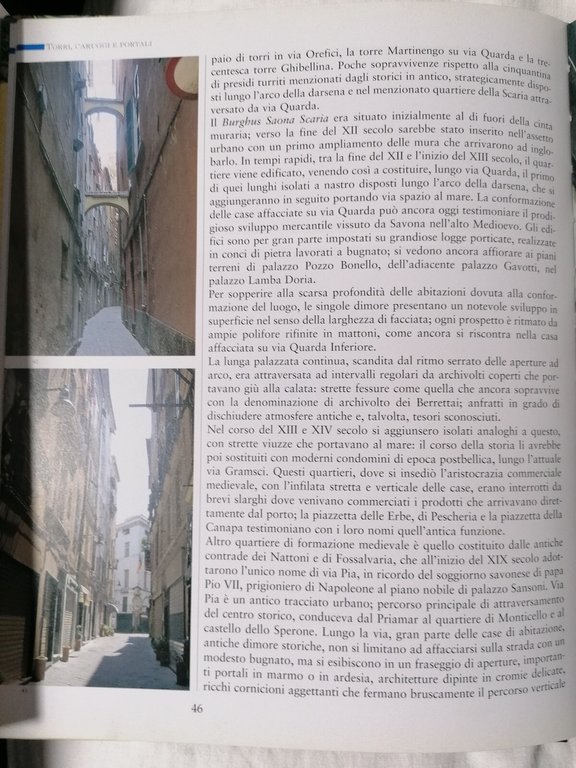 Savona Libro Daniela Olivieri Sagep Storia Duomo Priamar Teatro Chiese …