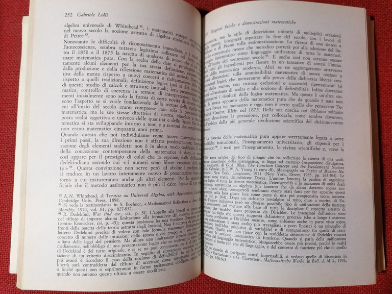 Scienza e storia. Analisi critica e problemi attuali