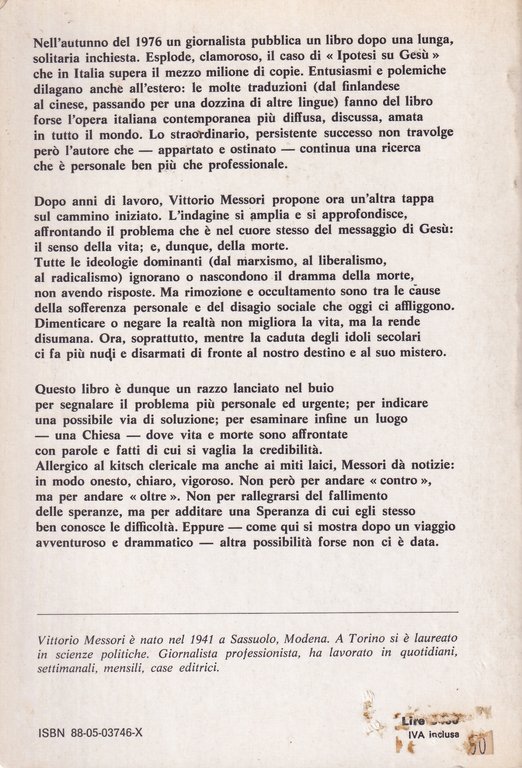 Scommessa sulla morte. La proposta cristiana: illusione o speranza? | Immagine Gallery 2